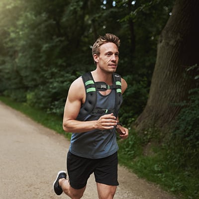 weighted exercise vest