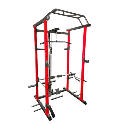 Hi-Low Cable Multi-Gym (Red)