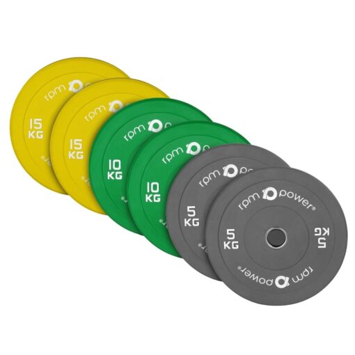 Weight Plates Elite 60kg (Colour) (6-Piece Set)