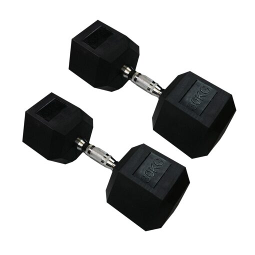 30 KG hexagonal dumbbell pair