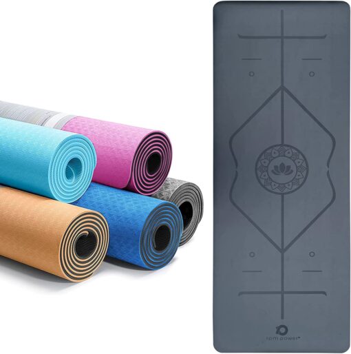 Alignment Line Yoga Mat