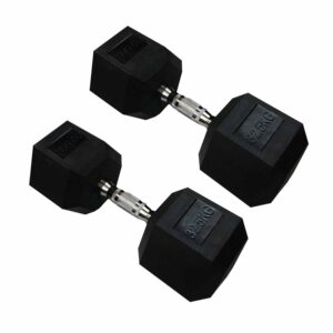 32.5KG HEX DUMBBELLS PAIR